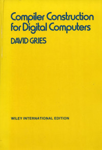 Compiler construction for digital computers