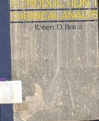 Introduction to chemical analysis