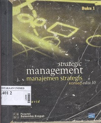 Manajemen strategis konsep buku 1 = strategic management : concepts and cases