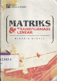 Matriks dan transformasi linear