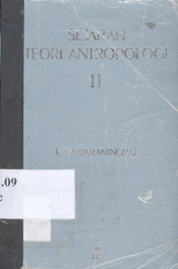 Sejarah teori antropologi II