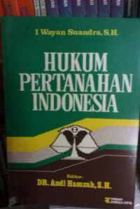 Hukum pertanahan Indonesia