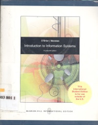 Introduction to information systems edisi 14