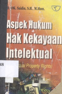 Aspek hukum kekayaan intelektuasl (intellectual property rights)