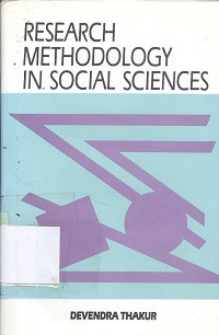 Research methodology in social sciences