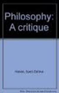 Philosophy a critique