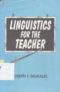 Linguistics for the teacher