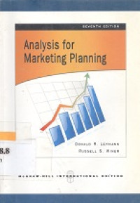 Analysis for marketing planning