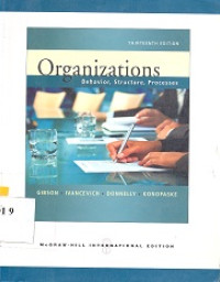 Organizations : behavior, structure, processes