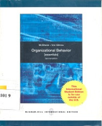 Organizational behavior (essentials0