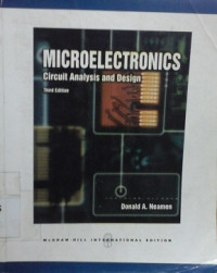 Microelectronics : circuit analysis and design