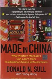 Image of Made in China : what western managers can learn from trailbazing Chinese entrepreneurs
