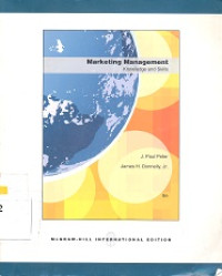 Marketing management : knowledge and skills