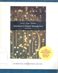 Operations and supply management