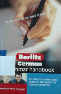 German grammar handbook