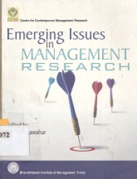 Emerging issues in management research