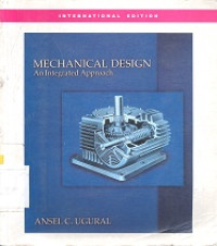 Mechanical design : an integrated approach