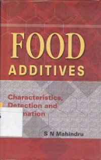 Image of food additives : characteristic, detection and estimation