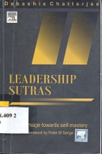Image of Leadership sutras : a pilgrimage towards self-mastery