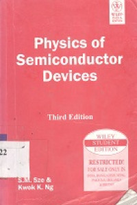 Physics of semiconductor devices