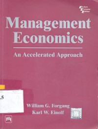 Management economics : an accelerated approach