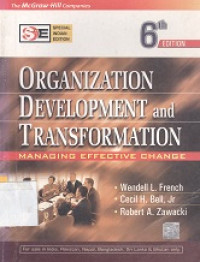 Organization development and transformation