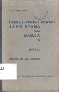 Parasit-parasit hewani jang utama pada manusia