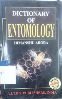 Dictionary of entomology