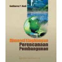 Dimensi lingkungan perencanaan pembangunan