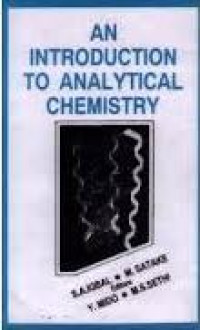An introduction to analytical chemistry