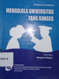 Mengelola universitas yang sukses