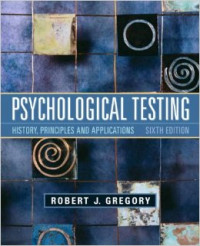 Psychological testing : History, principles, and applications