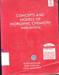 Concepts and models of inorganic chemistry