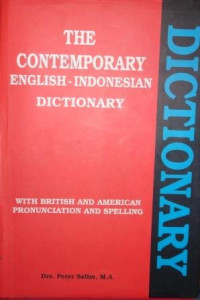 The contemporary English-Indonesian dictionary : with British and American pronunciation and spelling