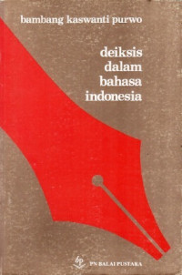 Deiksis dalam bahasa Indonesia