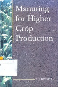 Manuring for higher crop production