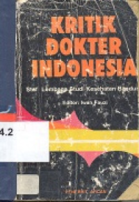 Kritik dokter Indonesia