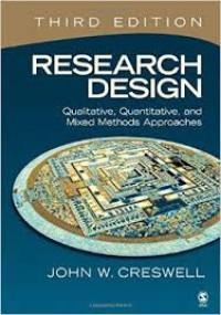 Research design : qualitative, quantitative, and mixel methods approaches