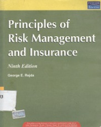 Image of Principles of risk management and insurance