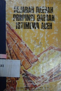 Sejarah daerah propinsi daerah Istimewa Aceh