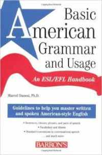 Basic American grammar and usage : an esl/efl handbook