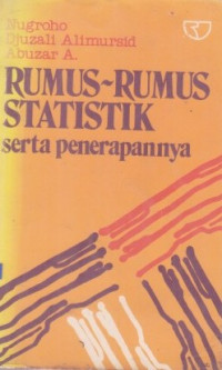 Rumus-rumus statistik serta penerapannya