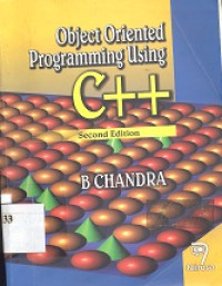 Object oriented programming using C ++