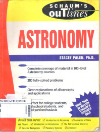 Schaum's outline of theory and problems of astronomy