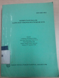 Komputasi dalam sains dan teknologi nuklir XVII