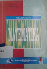 Glosarium matematika