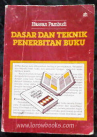 Pedoman dasar penerbitan buku