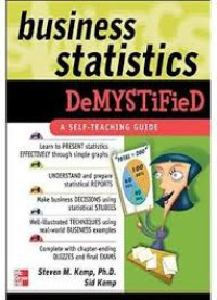 Business statistics demystified