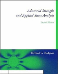 Advanced strength and applied stress analysis