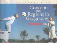 Concepts and regions in geography